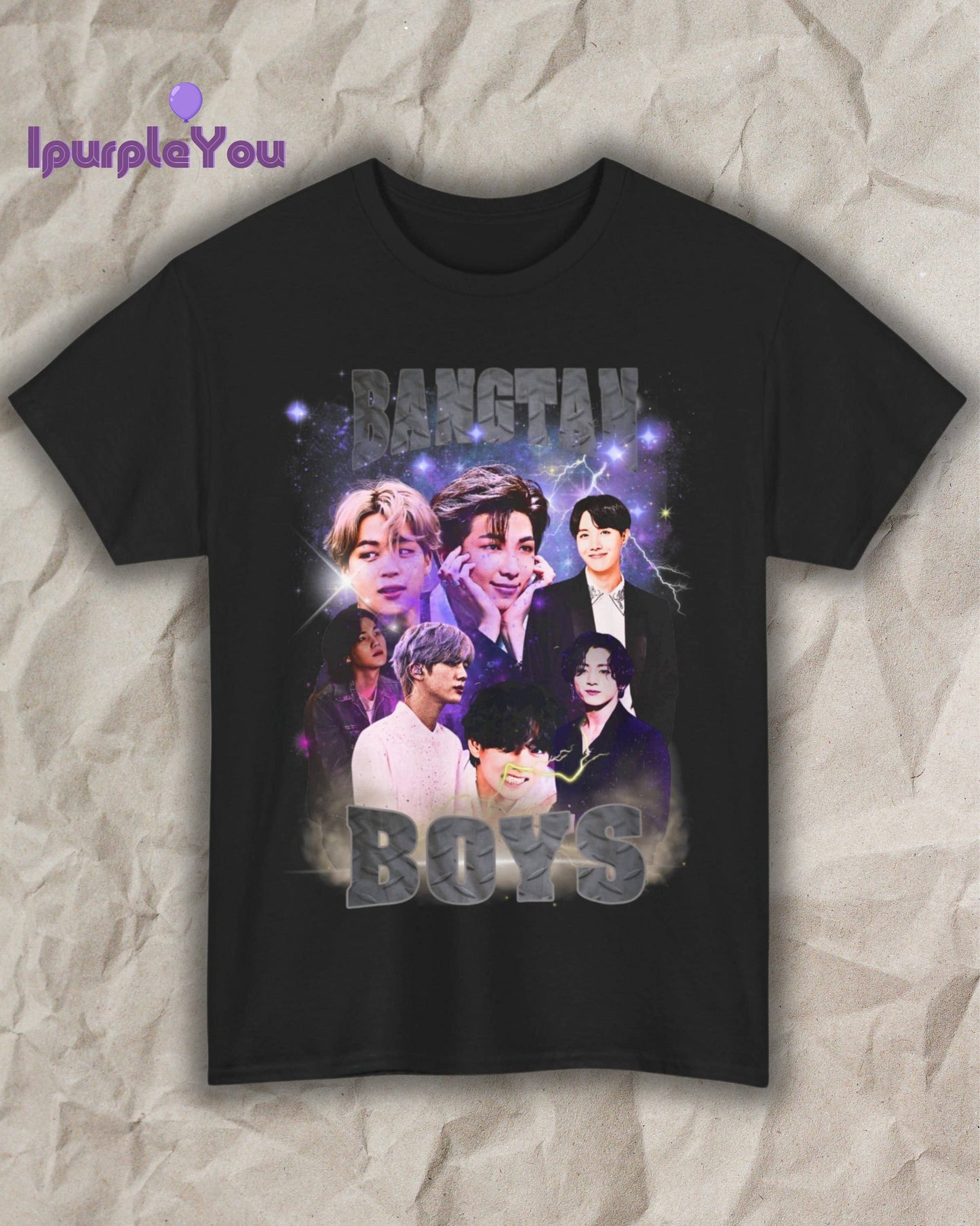 Bts Vintage Bootleg Shirt - Bangtan Boys K-Pop Tee