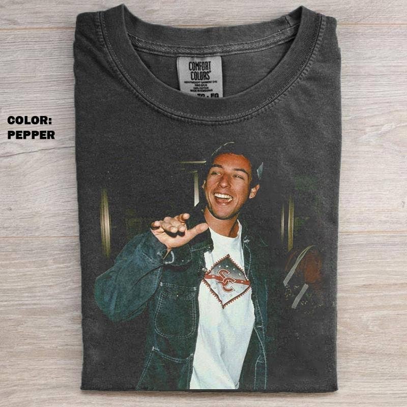 Vintage Adam Sandler Movie Graphic Tee 90S Pop Culture Shirt