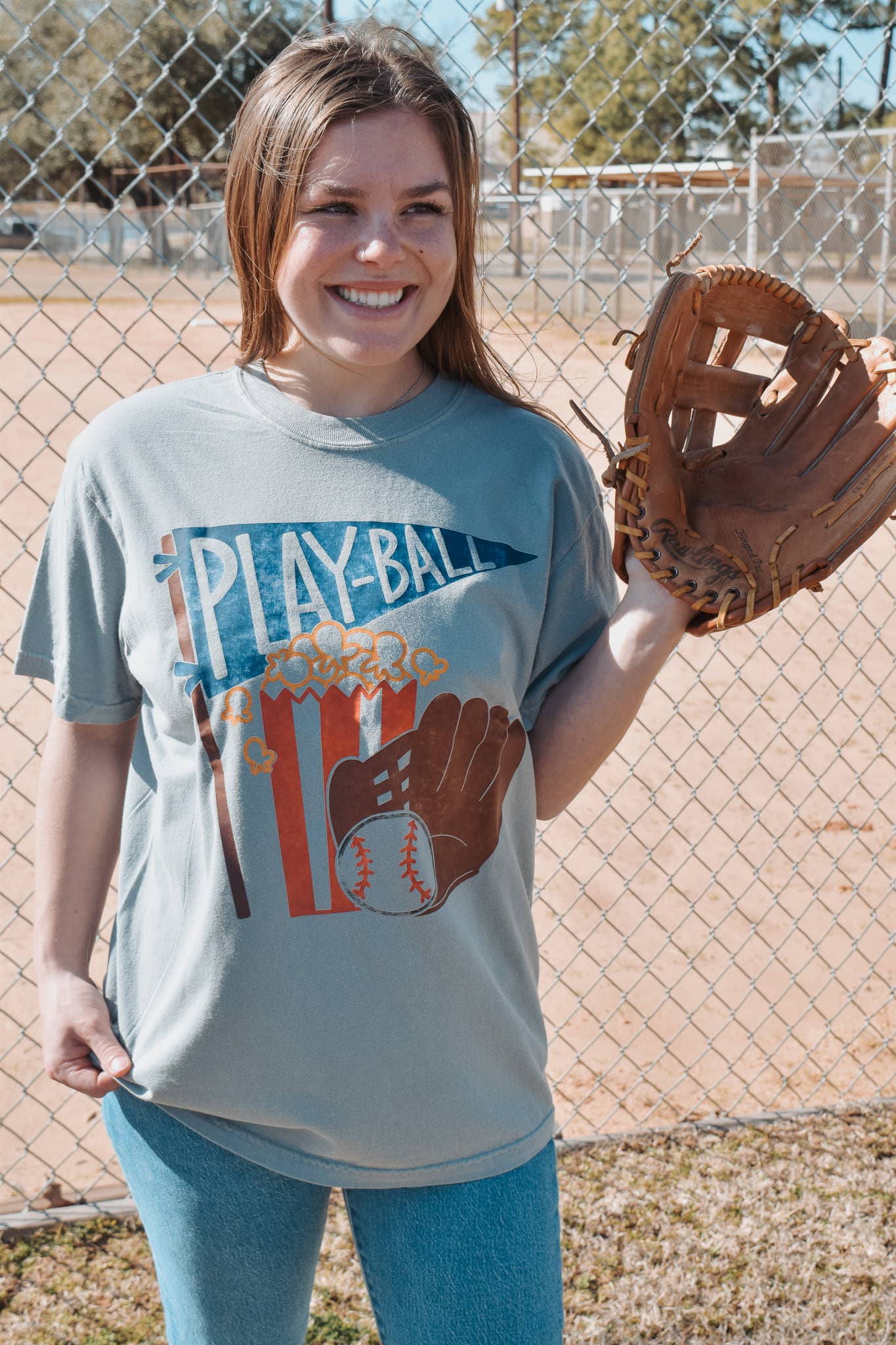 Play Ball Graphic Tee