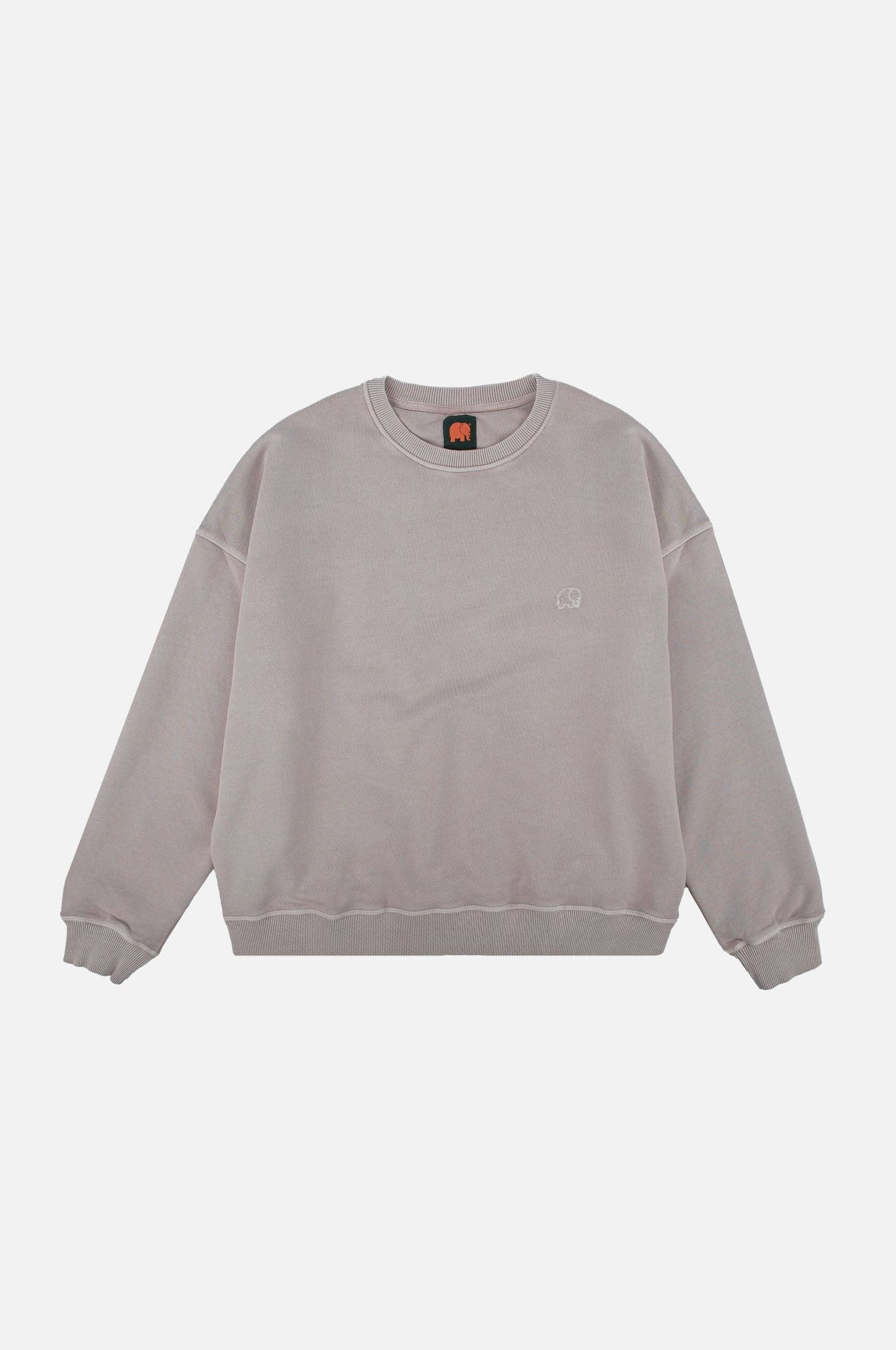 Women's Essential Pigment Heavyweight Oversized Sweater Island Fossil