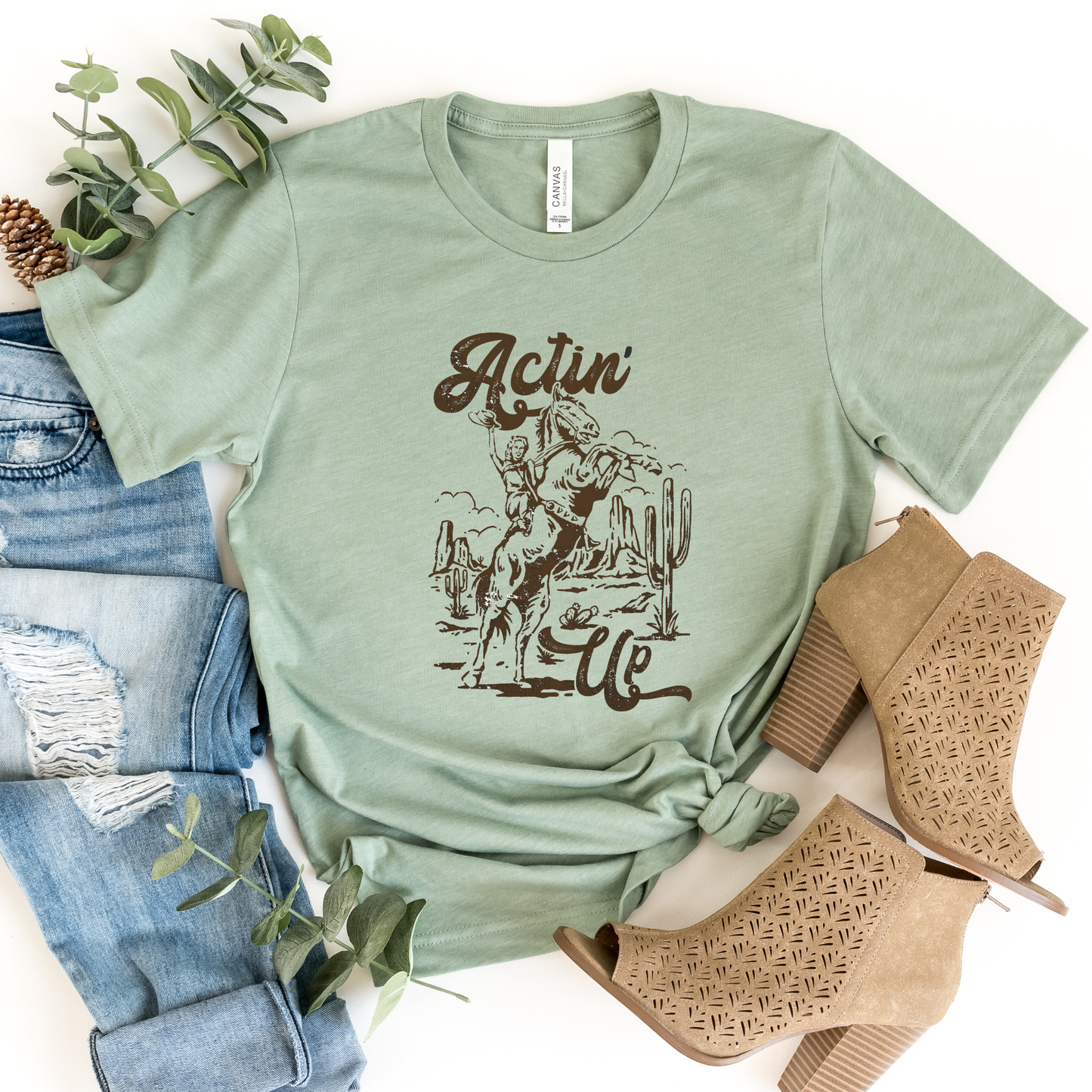 Country Actin Up Graphic Tee