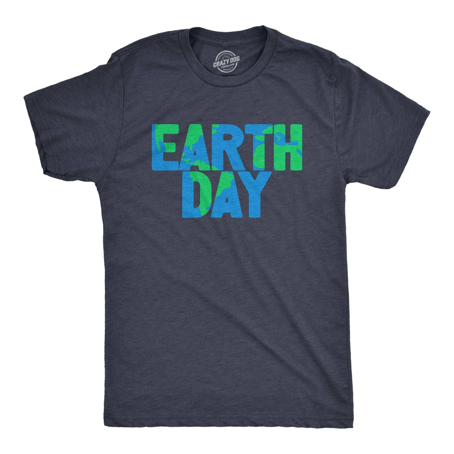 Earth Day Men's Tshirt Earth Graphic Tee Western T