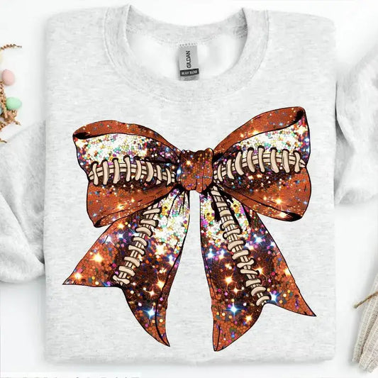 Bow Football Fall Sweatshirt