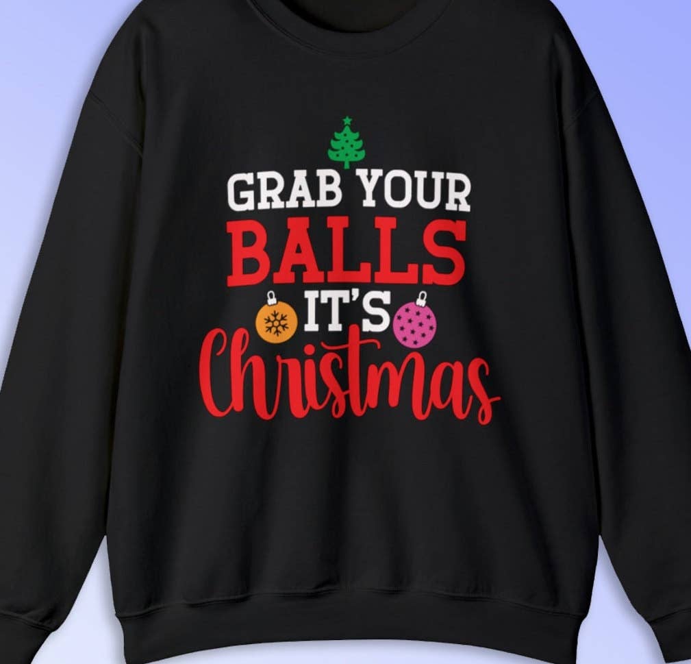 Hilarious Christmas Sweatshirt Santa's Ugly Surprise For Men