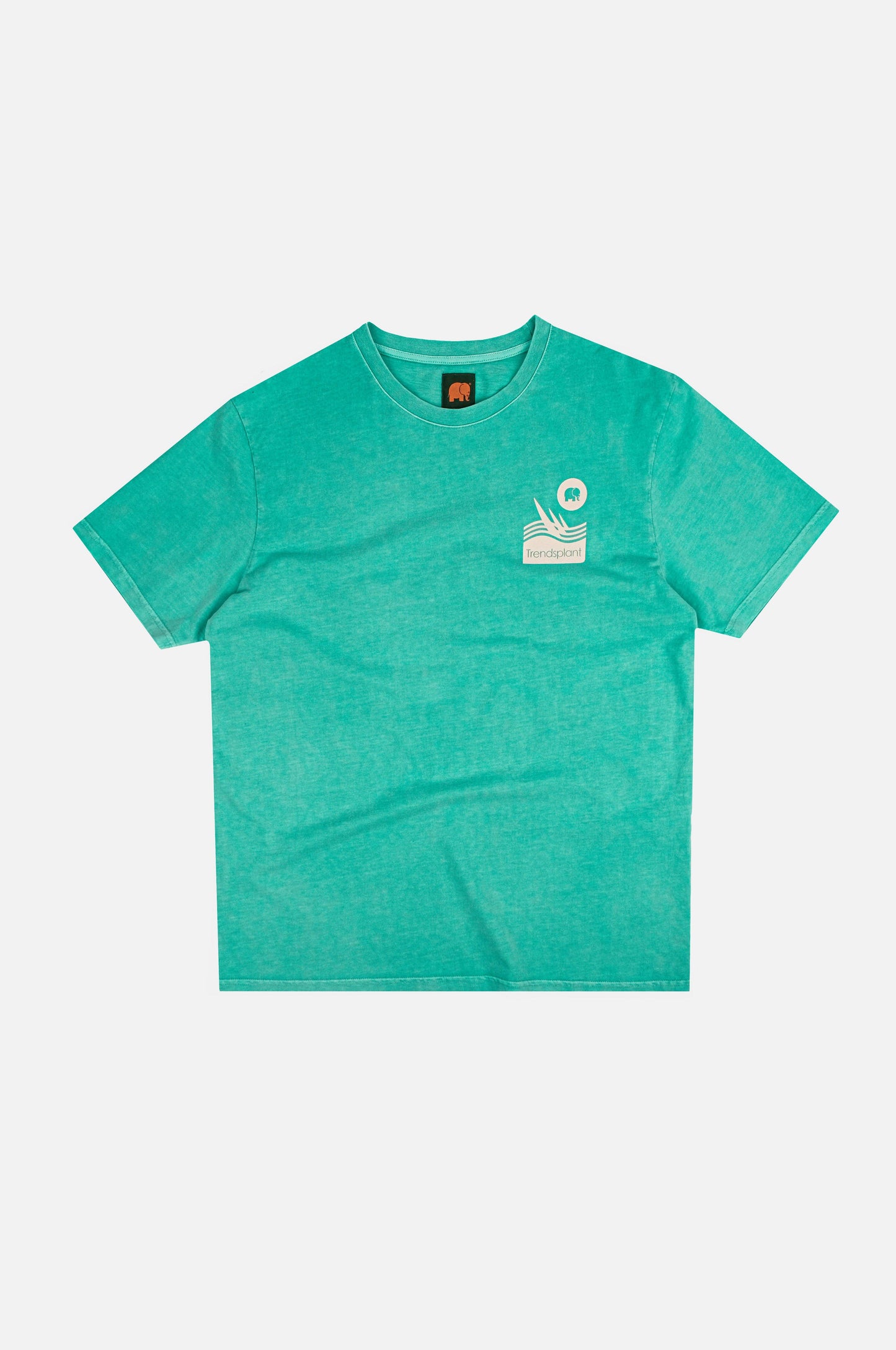The Cup Pigment T-Shirt Medium Turquoise