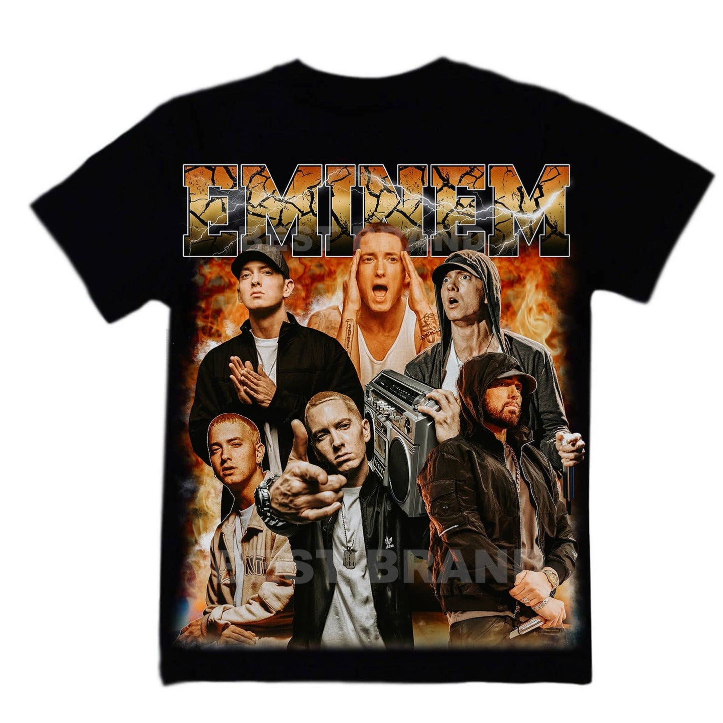 Eminem Rap Bootleg T-Shirt - Hip Hop Artist Design Ready
