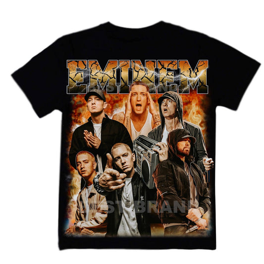 Eminem Rap Bootleg T-Shirt - Hip Hop Artist Design Ready