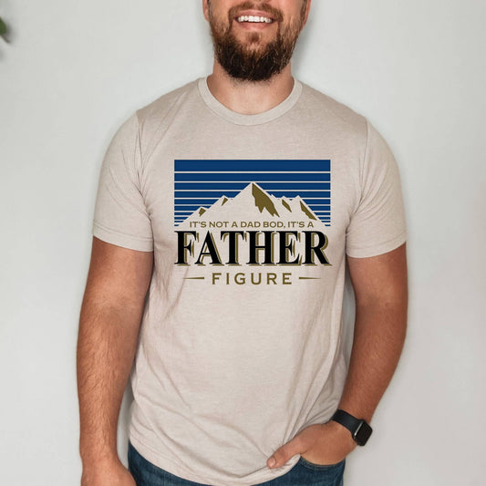 Father Figure Beer Loving Dad Tshirt *Unisex Fit* 1043