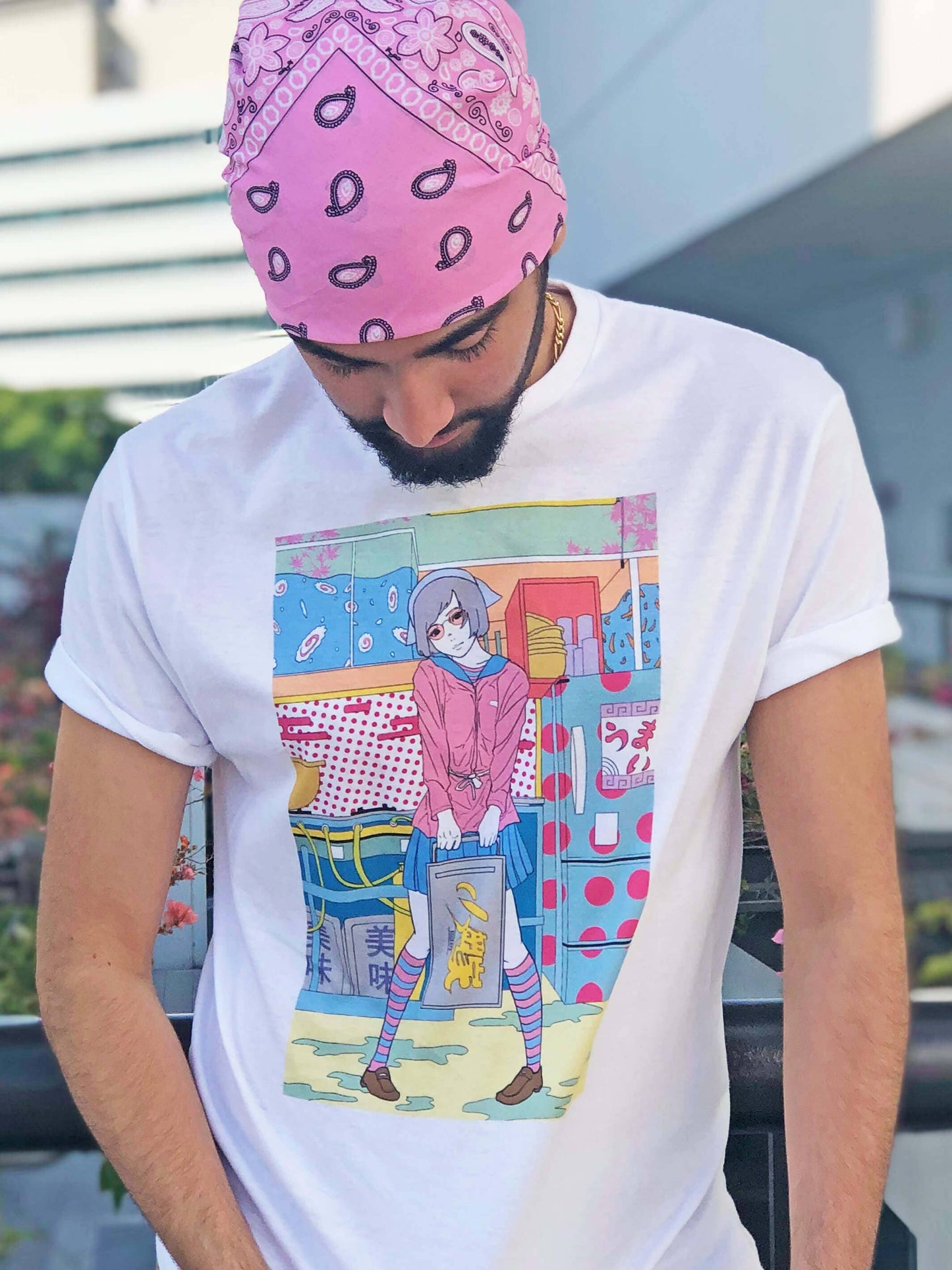 Popkiller Artist Series Sci Fi Girl Kitchen Classic T-Shirt