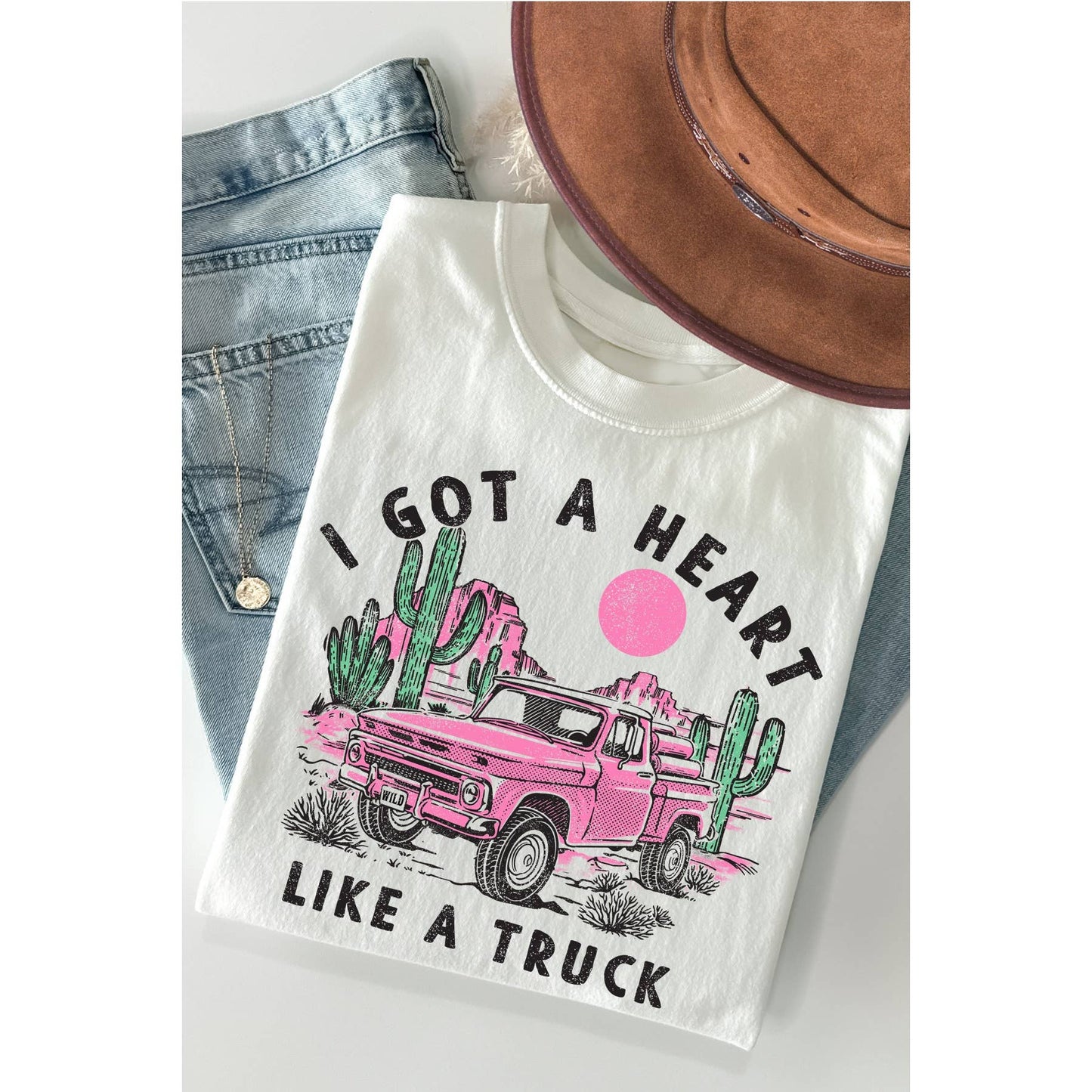 I Got A Heart Like A Truck - Short Sleeve Tee