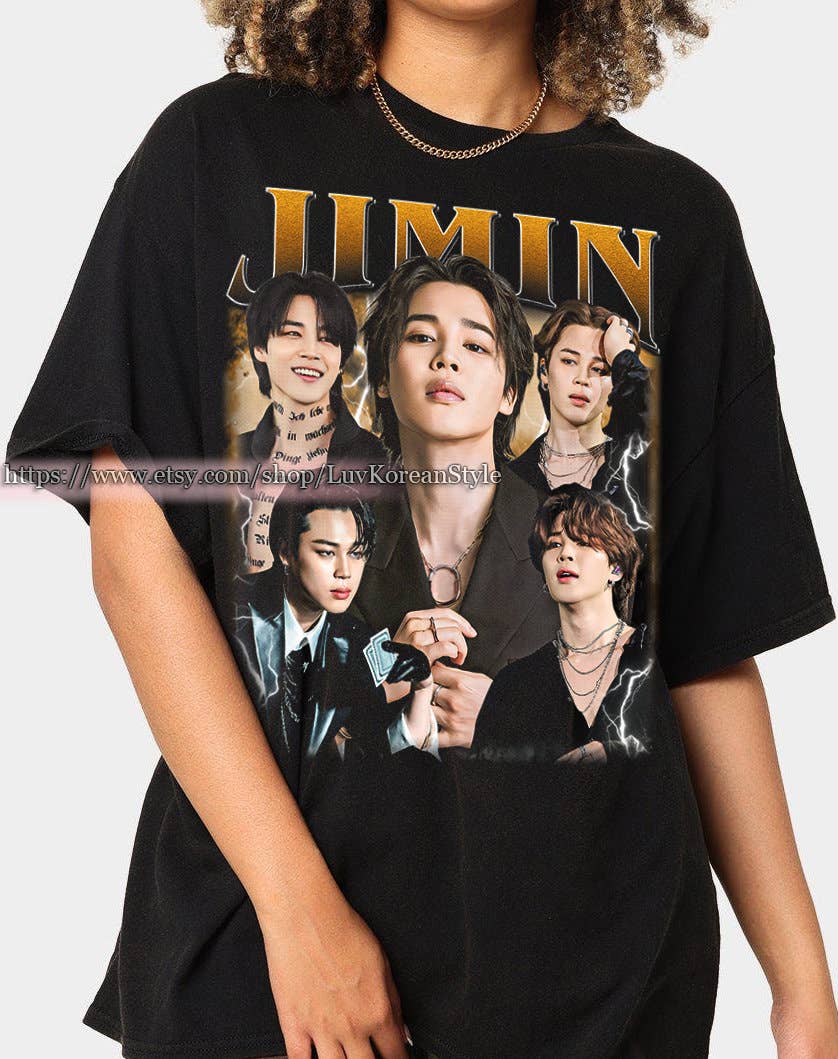 Limited Edition Jimin K-Pop Vintage Unisex T-Shirt