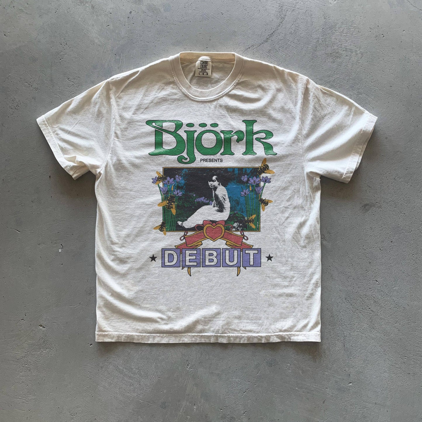 Vintage Unisex Bjork Graphic T-Shirt Music Fan Gift Fashion