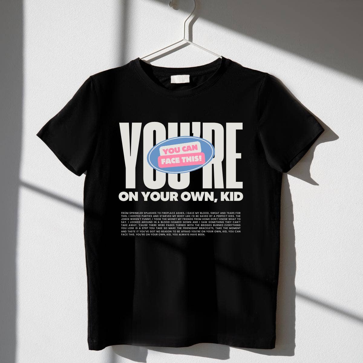 Midnights Era Youre On Your Own Kid Taylor Tee Shirt