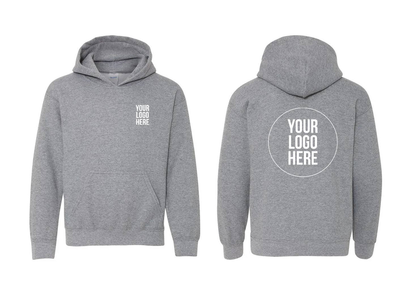 Custom Logo Design Kids Graphic Pullover Youth's Hoodie
