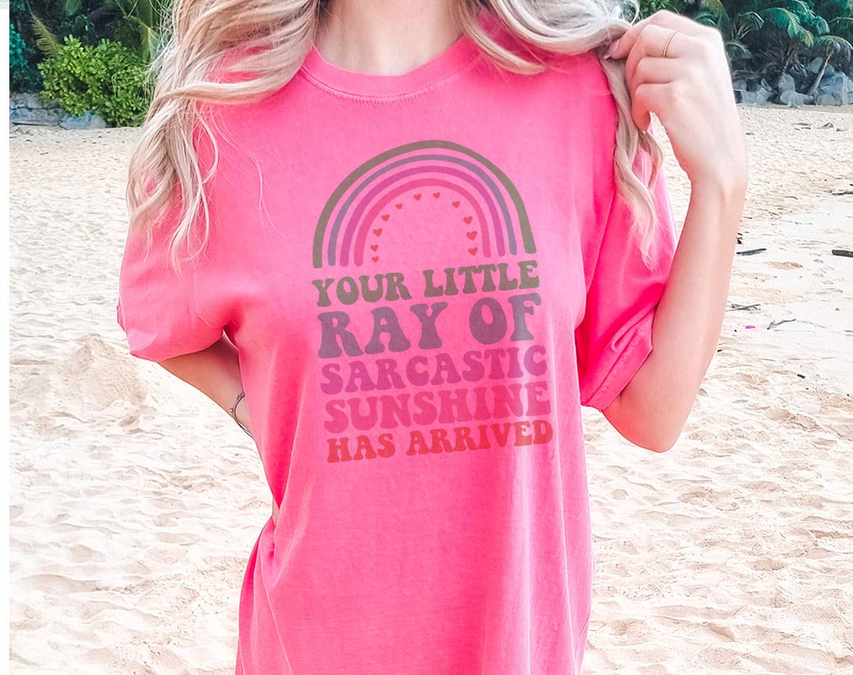 Your Little Ray of Sarcastic Sunshine - Funny Cc Shirt