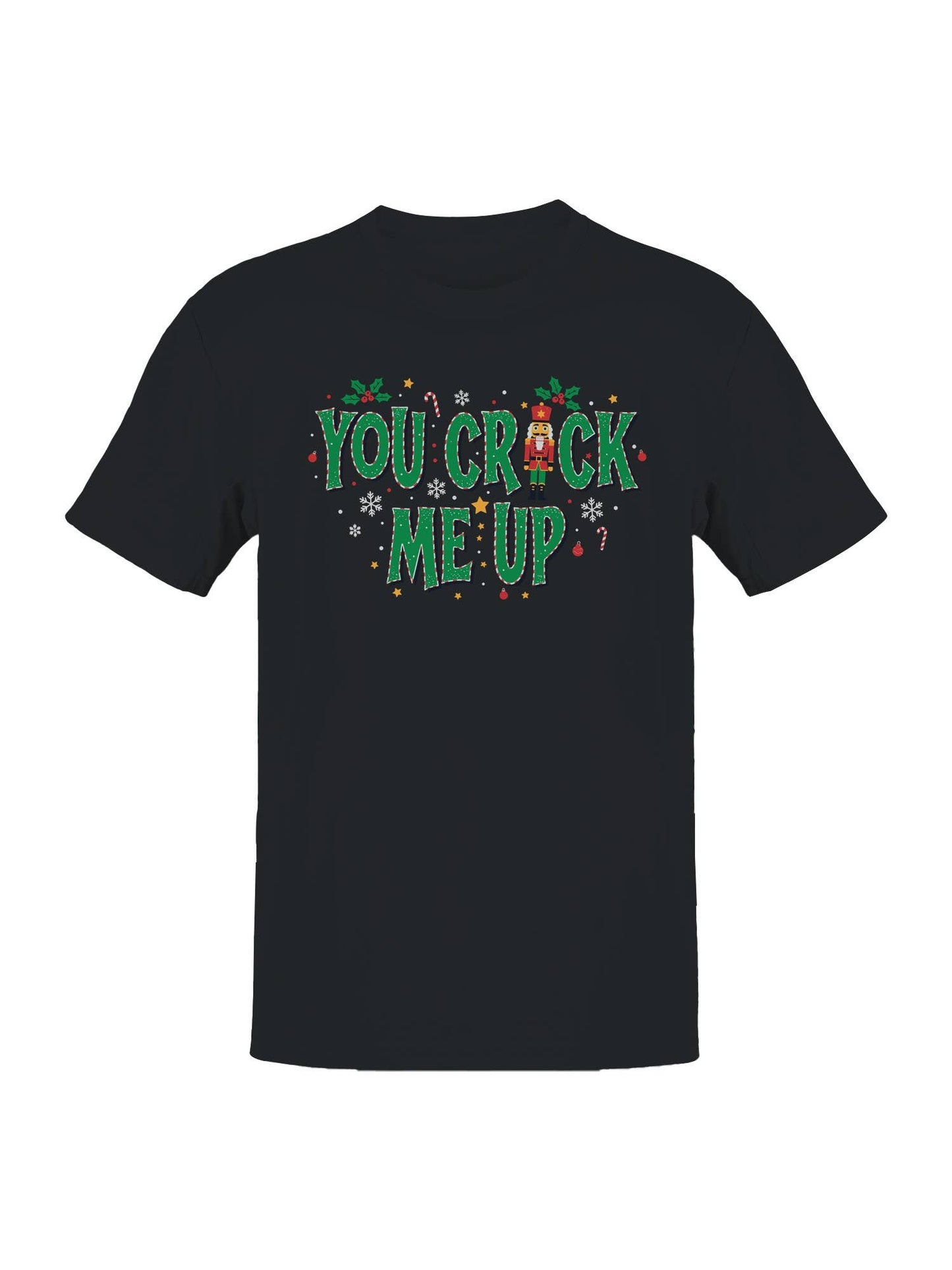 Festive Nutcracker Humor Design Men's T-Shirt