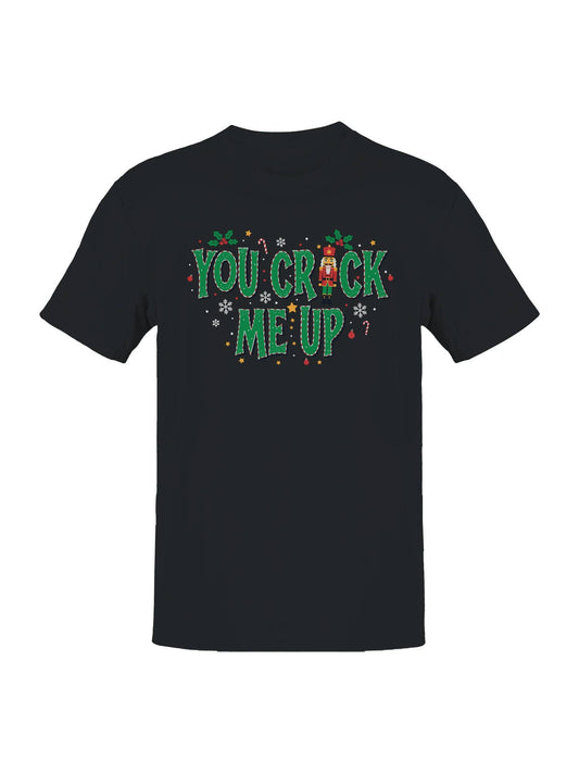 Festive Nutcracker Humor Design Men's T-Shirt