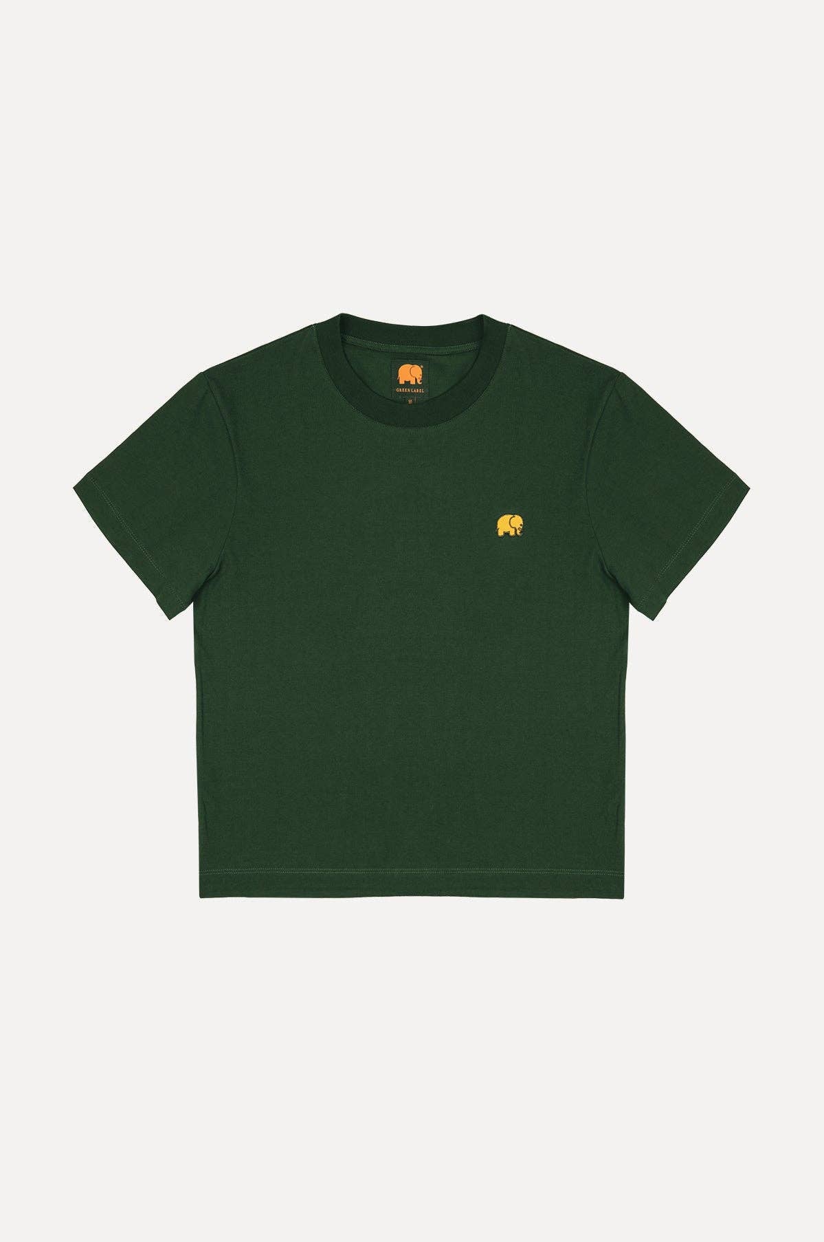 Women's Organic Essential T-Shirt Kombu Green