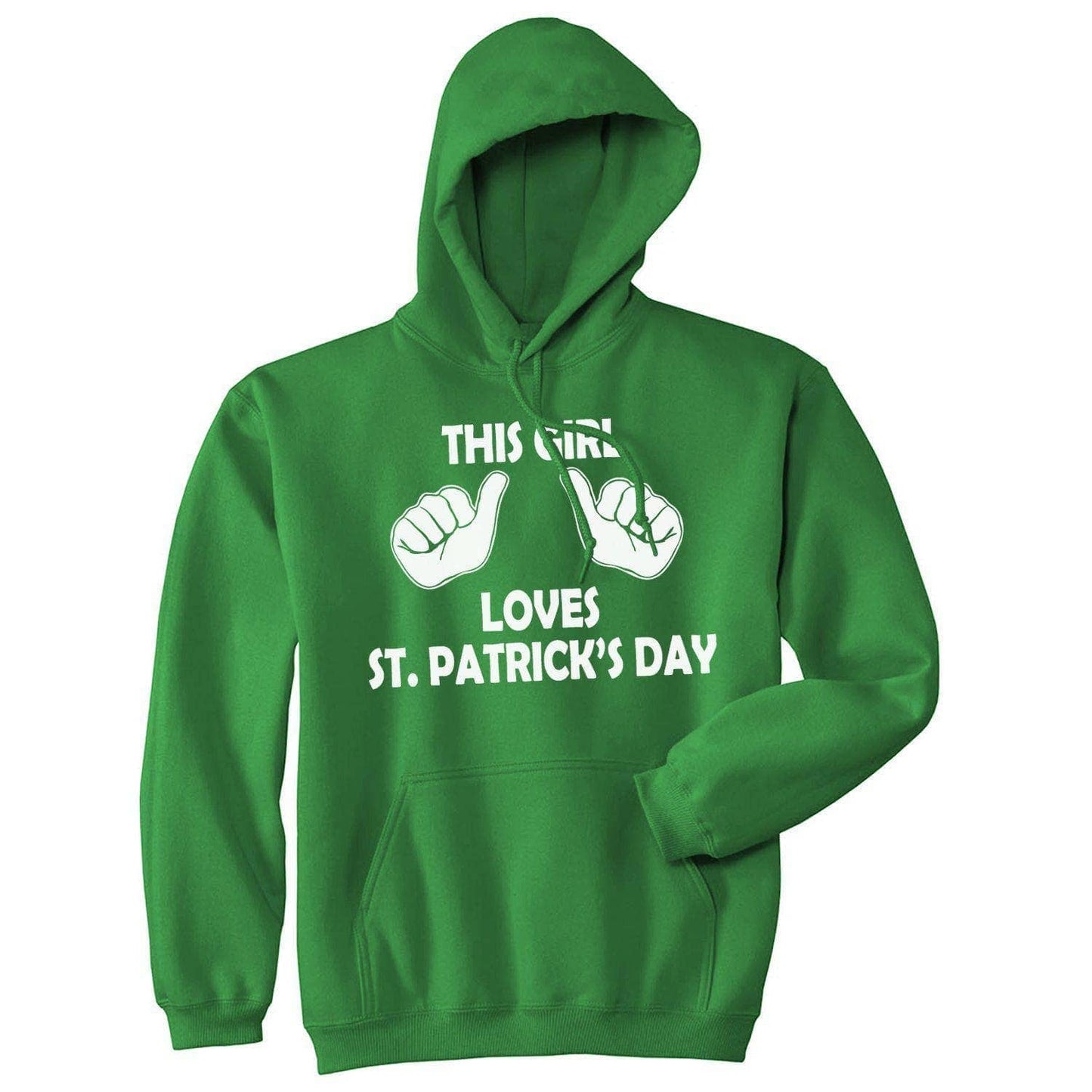 This Girl Loves St. Patrick’S Day Hoodie Saint Patrick's Day