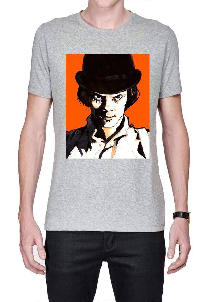 Malcolm Mcdowell Half Sleeve T-Shirt