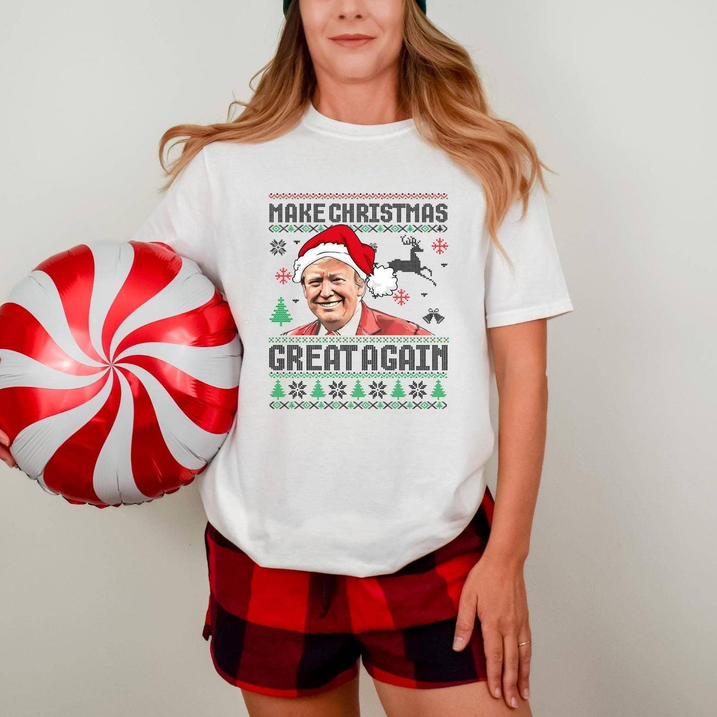 Santas Favorite Felon Trump 2024 Christmas Shirt