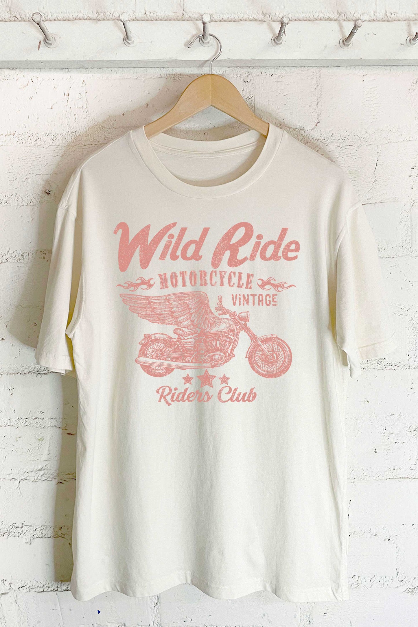 Wild Ride Motorcycle-Oversized Tee