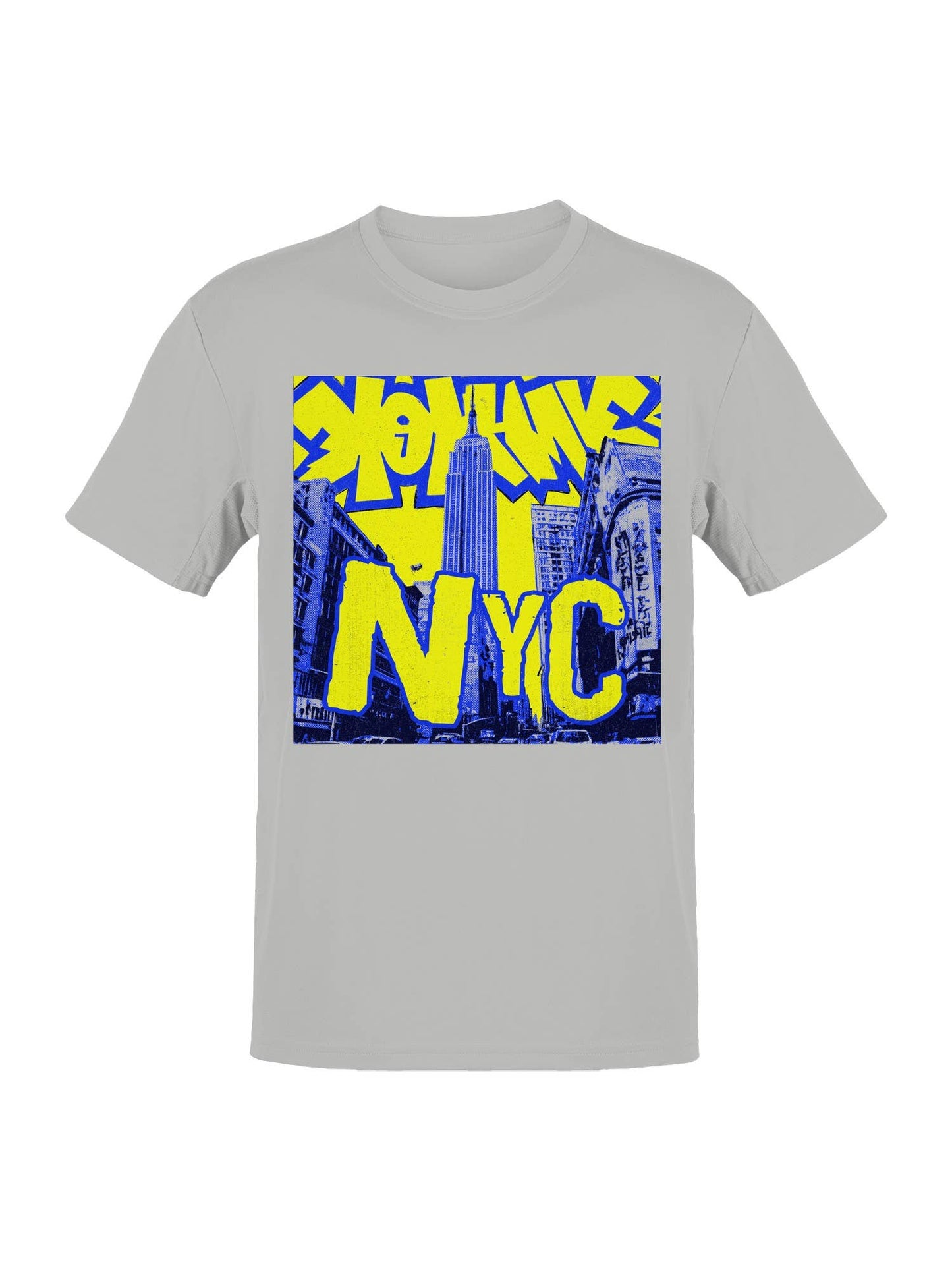 Nyc Graffiti Skyline Art Men's T-Shirt