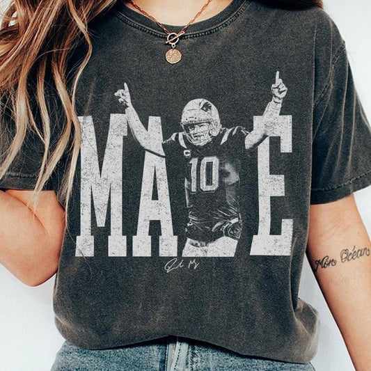 Vintage 90S Rap Football Tee, Game Day Fan Gift
