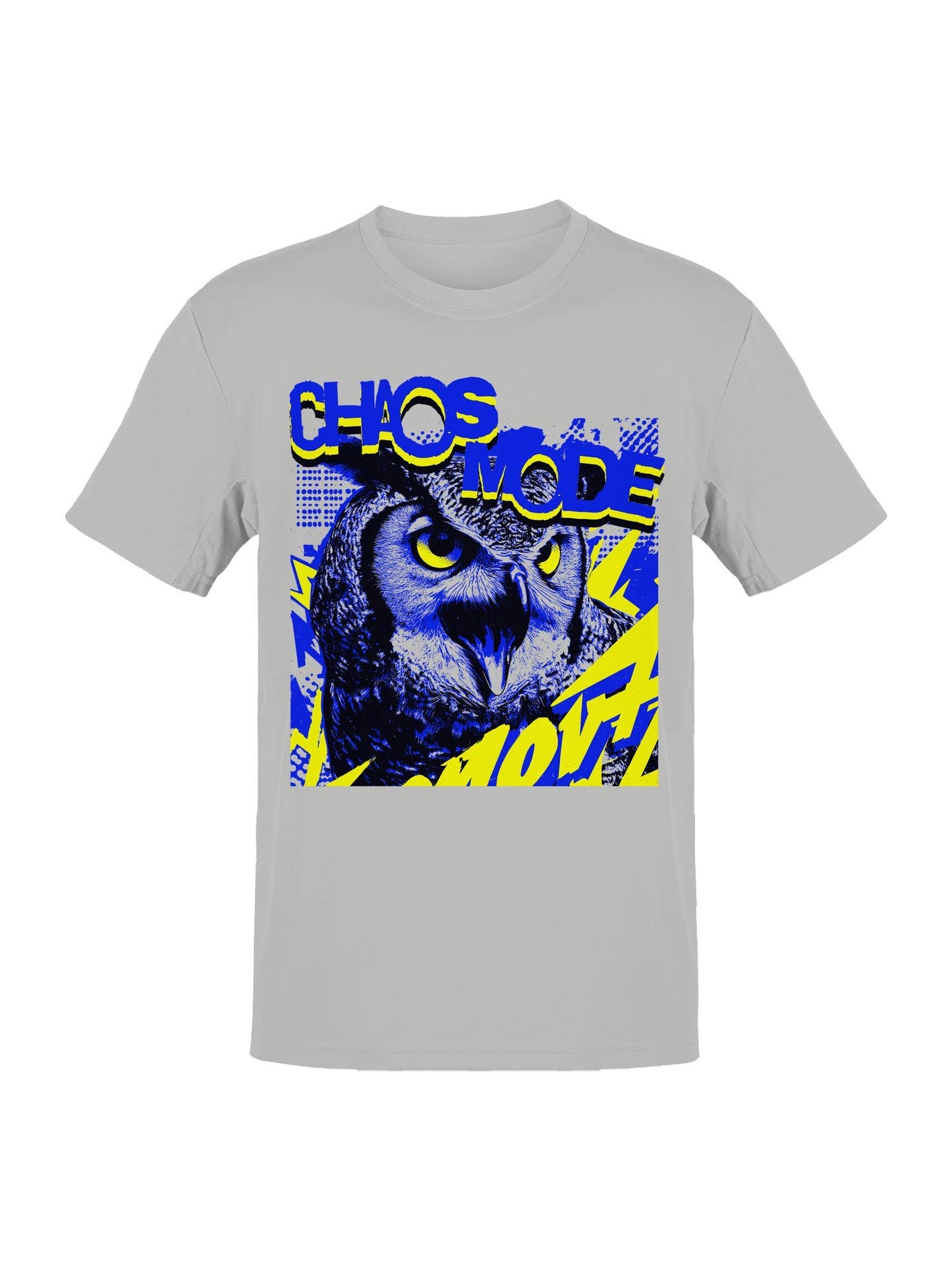Chaos Mode Owl Art Design Men's T-Shirt