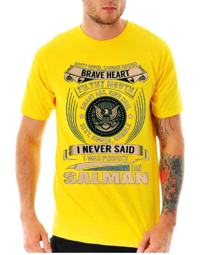 I Never Said I Was Perfect Half Sleeve T-Shirt