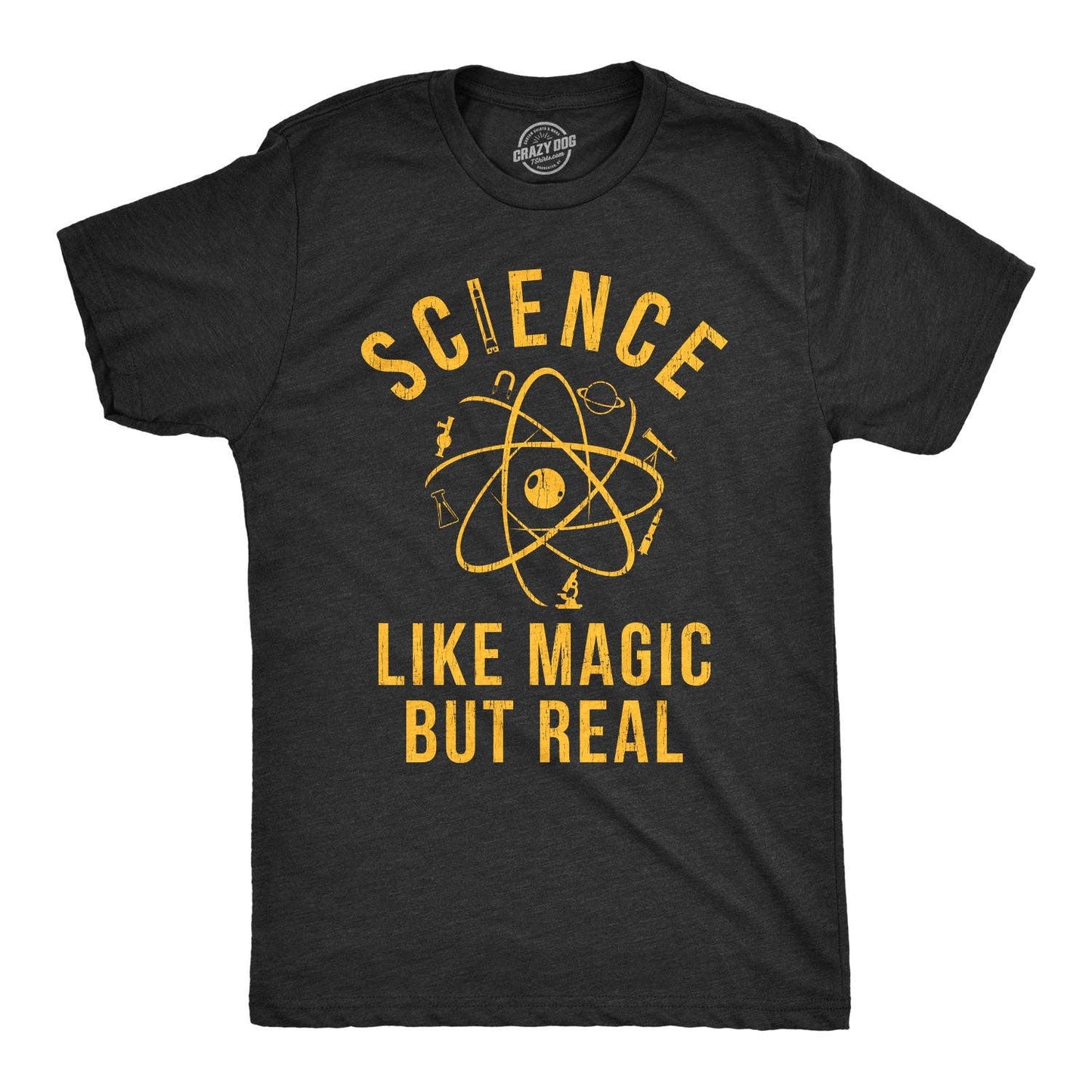 Science Like Magic But Real Graphic Tee Cool Gift T Shirt