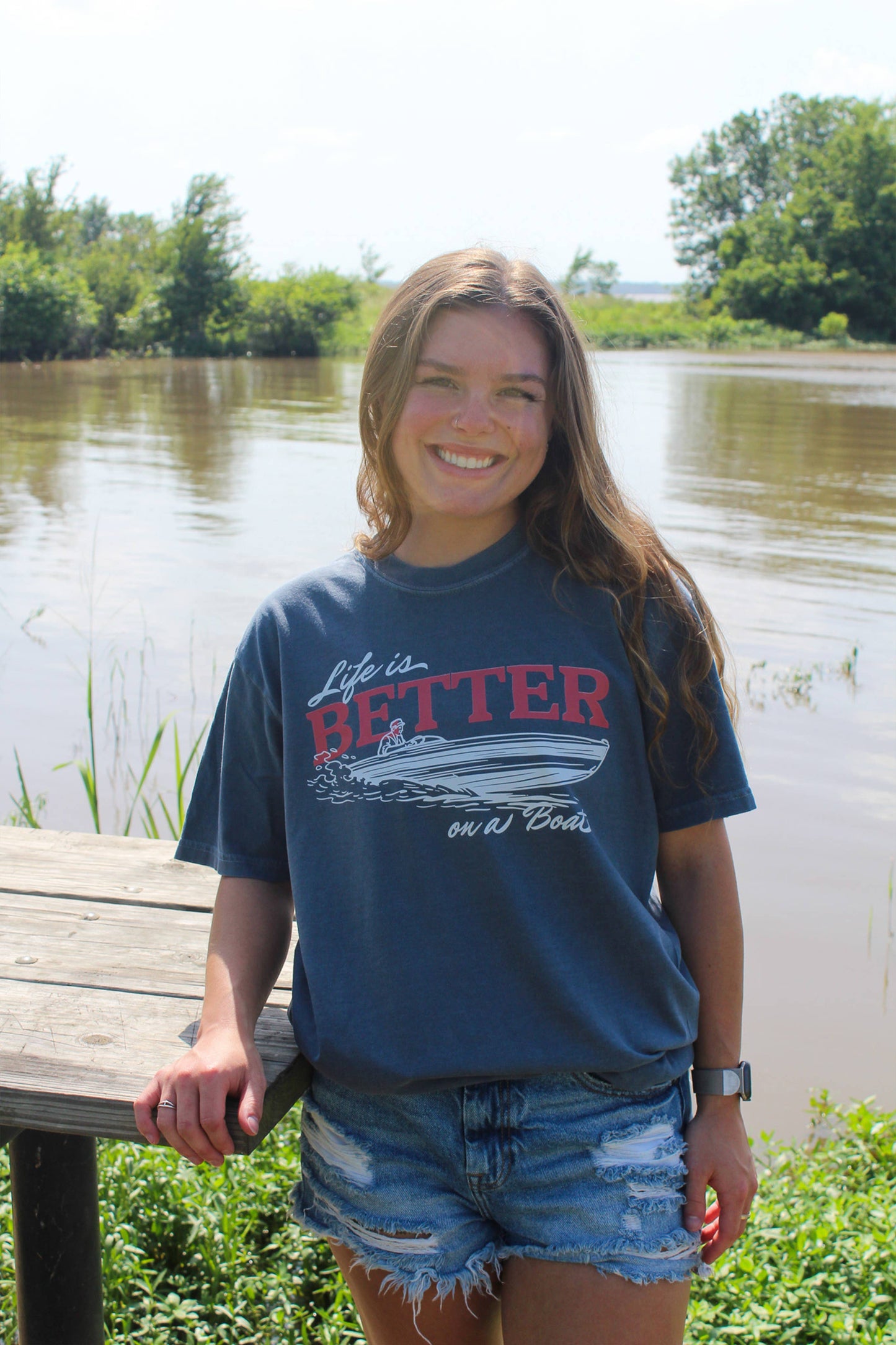 Life Is Better On A Boat Graphic Tee
