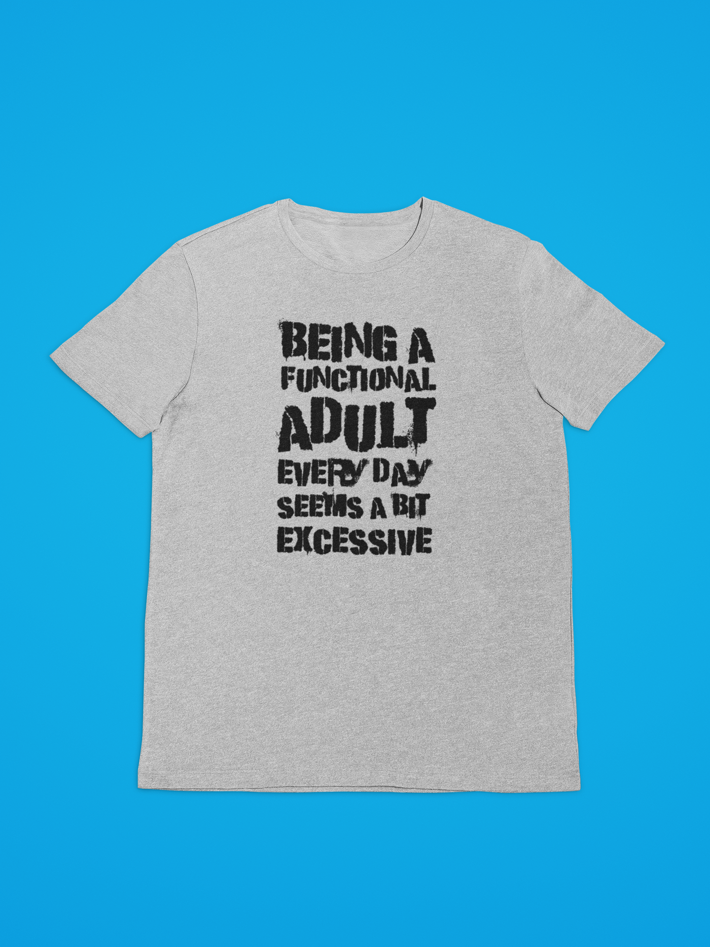 Functional Adult T-Shirt (Grey)