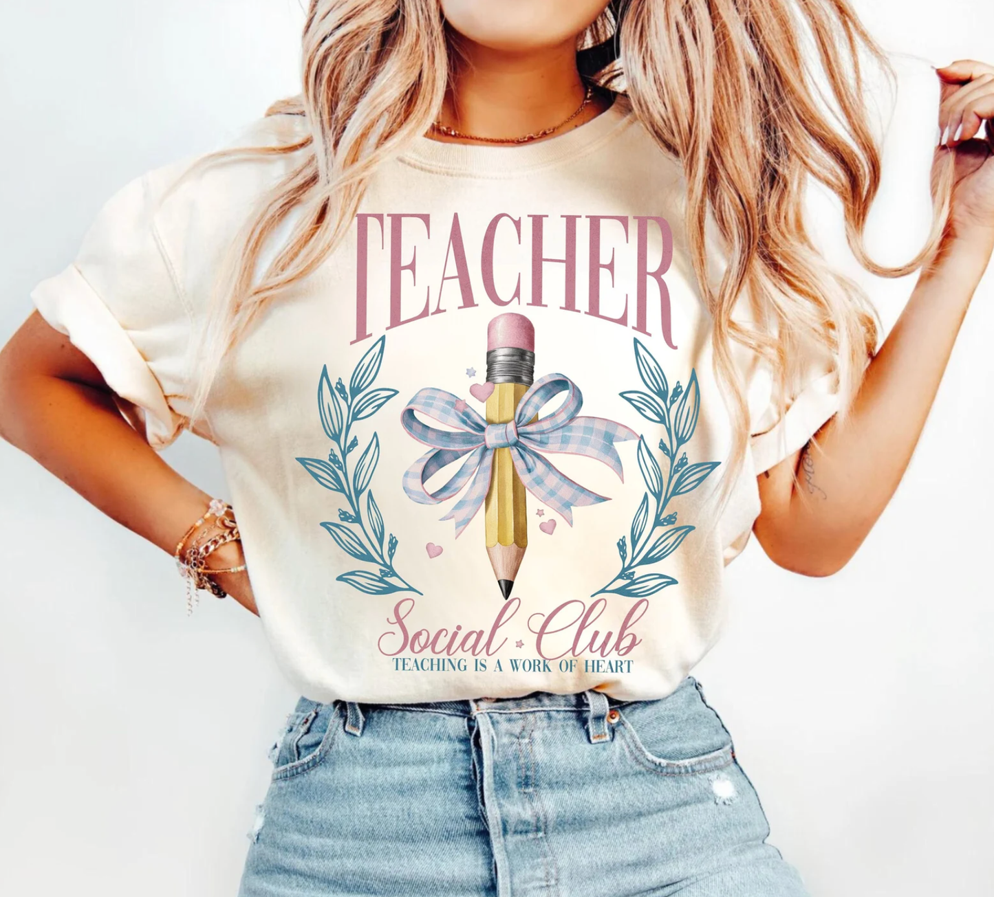 Teacher Social Club Tee
