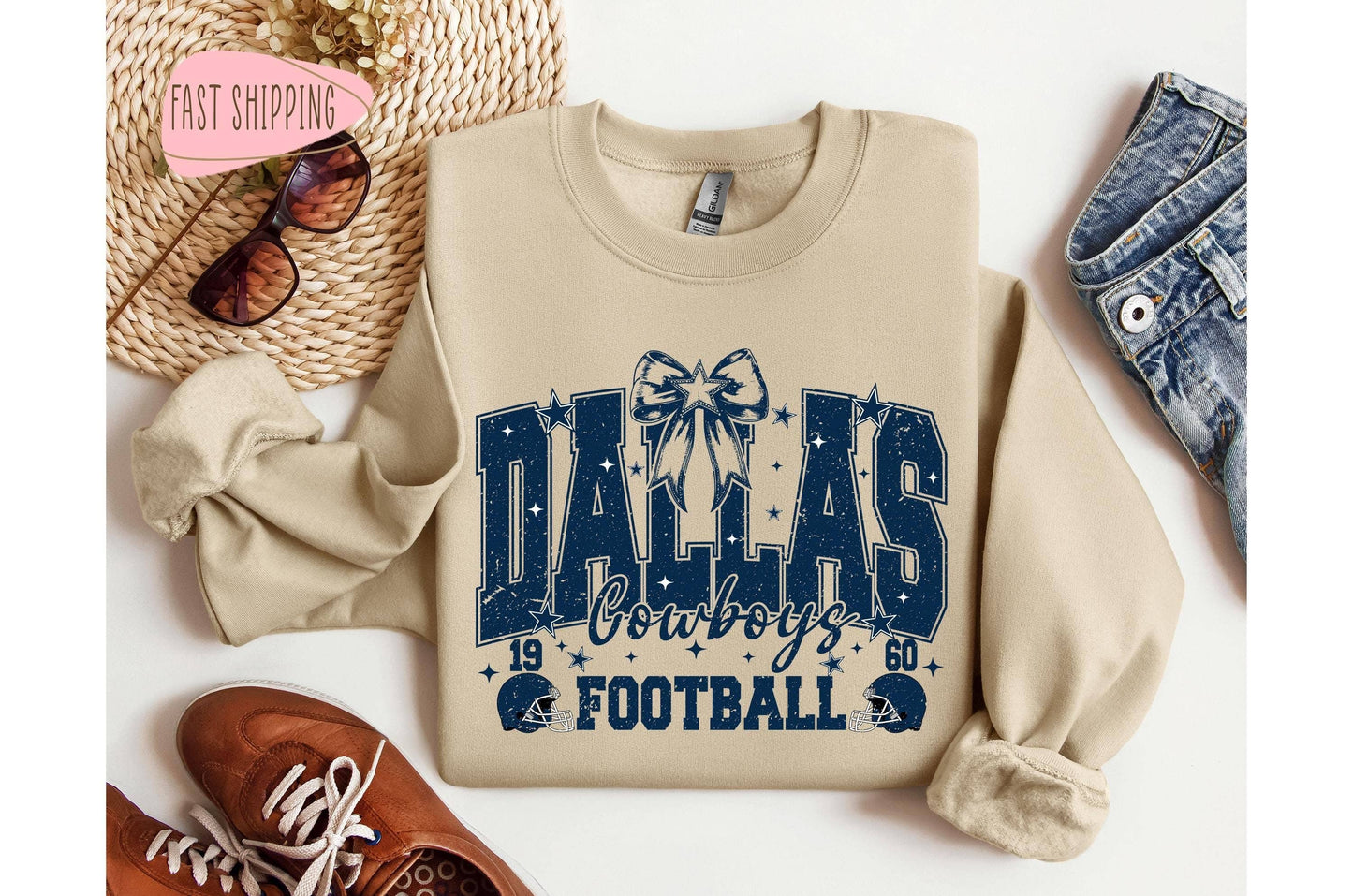Dallas Football Sweatshirt Game Day Hoodie Football Sunday