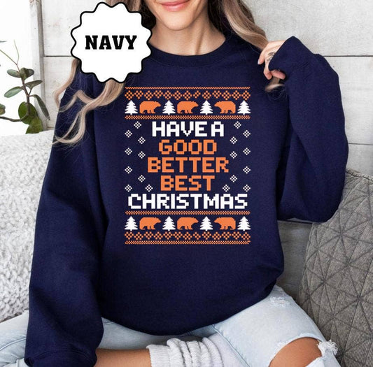 Chi-Cago Football Ugly Pattern Sweatshirt