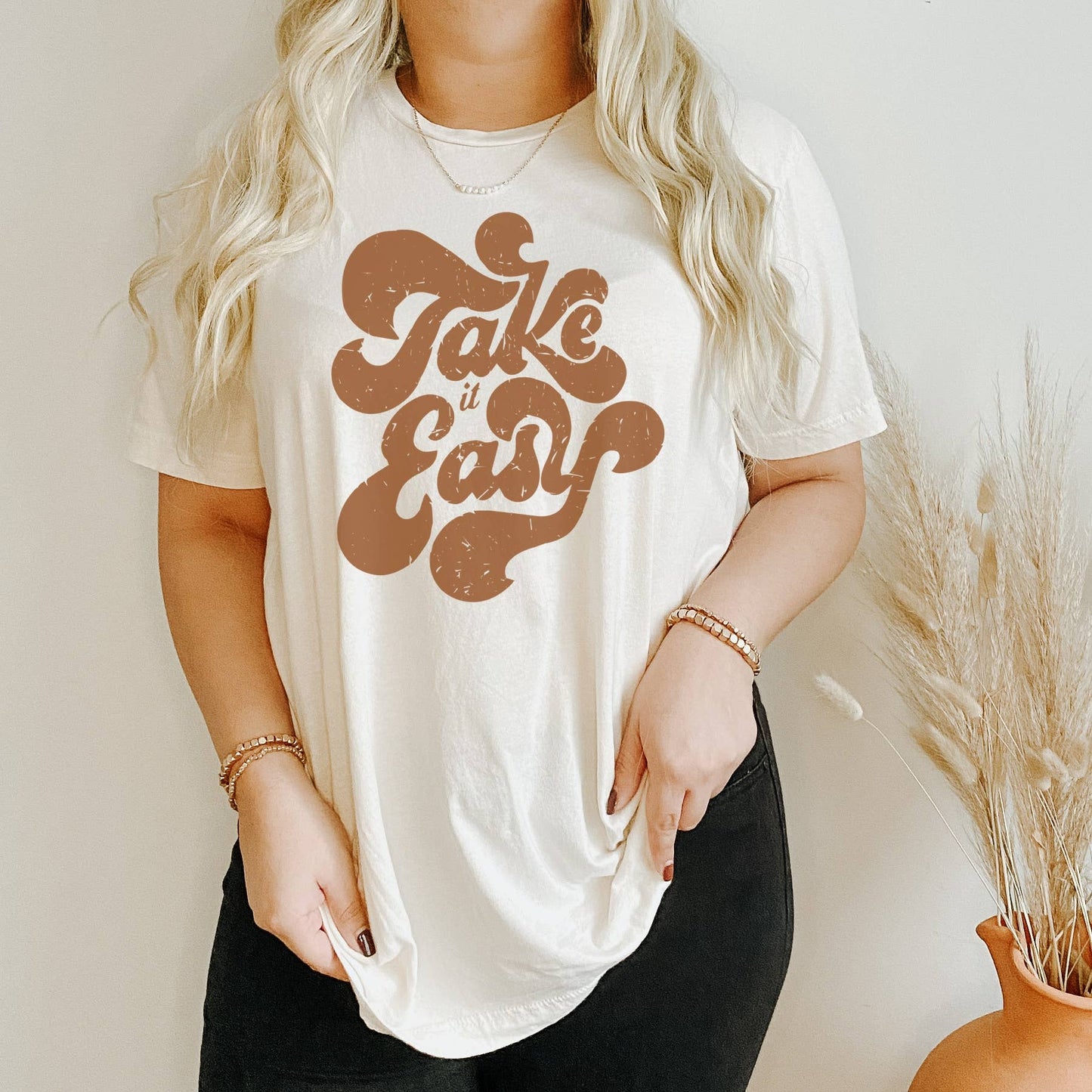 Take It Easy Tee | Retro Shirt | Funny/Sarcastic