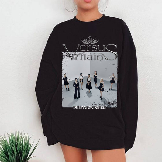 Dreamcatcher Vs Villains K-Pop Tour Sweatshirt