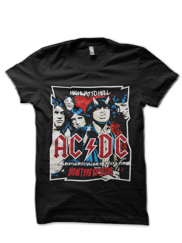 AC/DC – Guitar Black T-Shirt