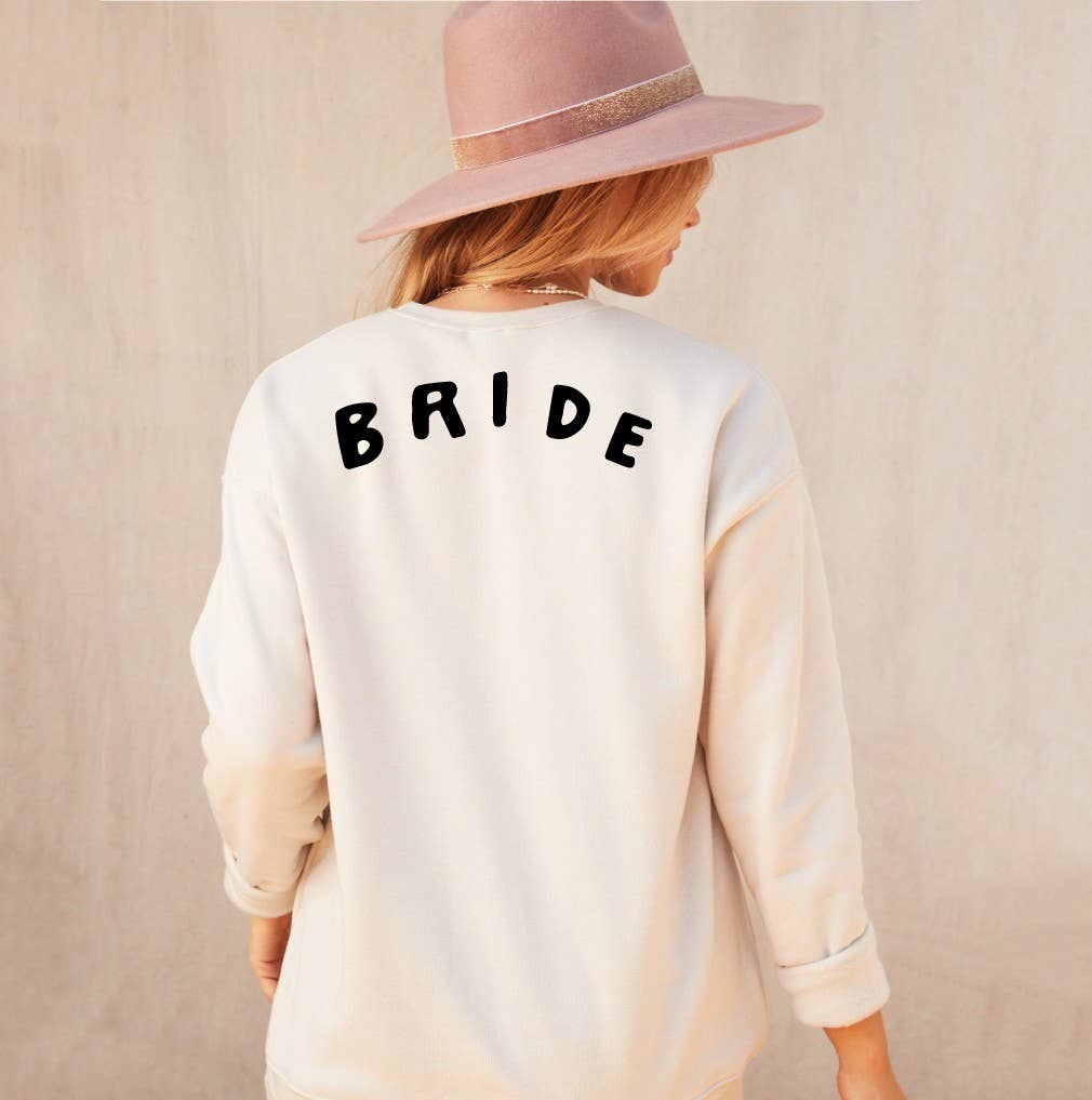 Bride Front and Back Graphic Sweatshirt