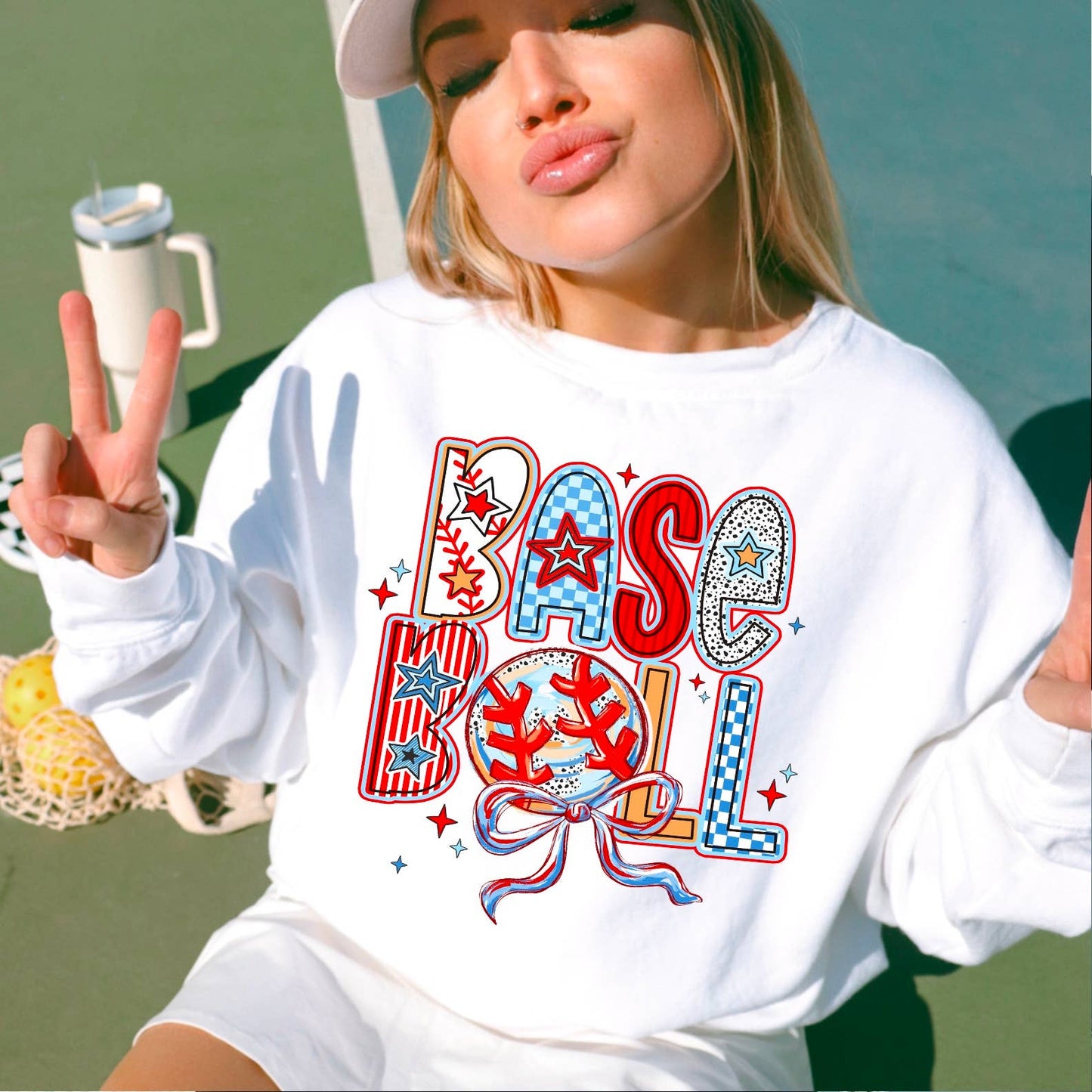 Baseball Gameday Graphic Sweatshirt