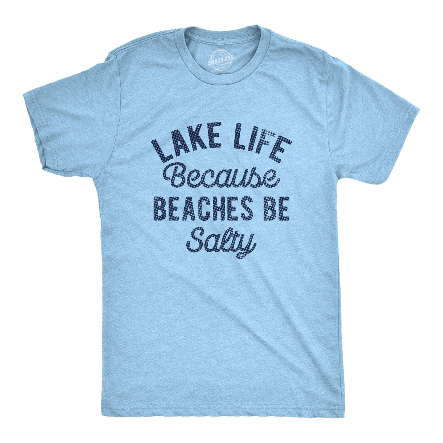 Lake Life Men's Tshirt Vacation Graphic Tee Western T