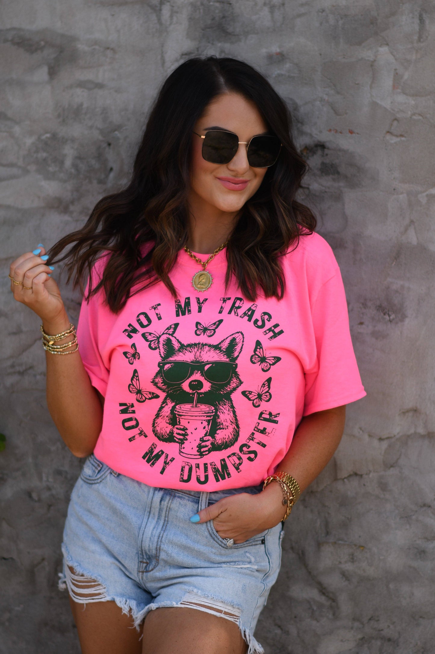 Not My Trash Not My Dumpster Tee
