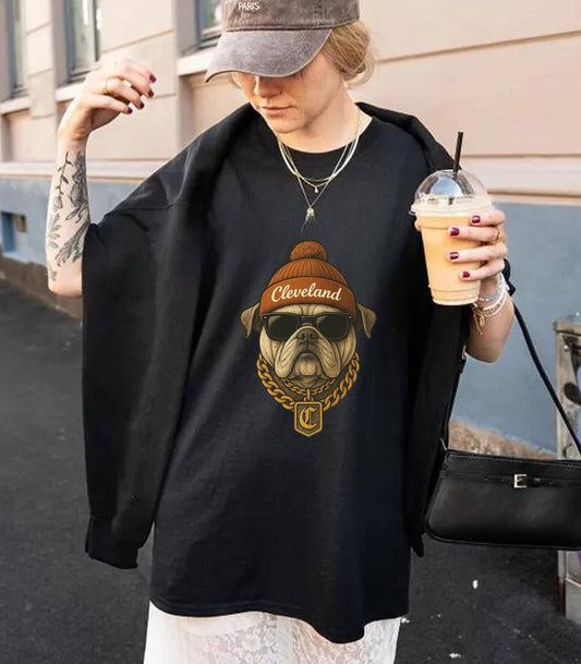 Cleveland Football Retro Sports Fan Sweatshirt