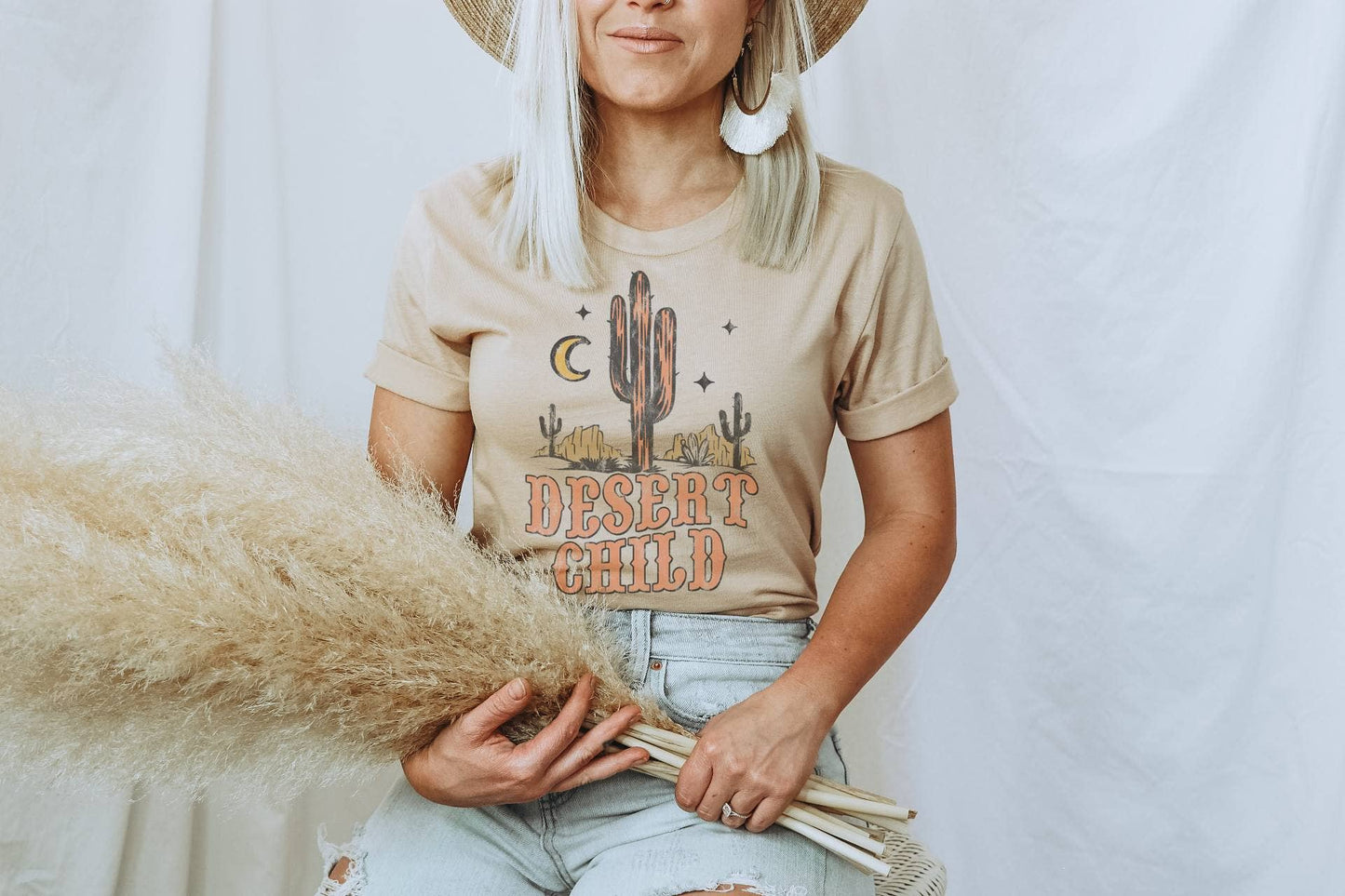 Desert Child Cactus Graphic Tee | Desert Vibes Tee