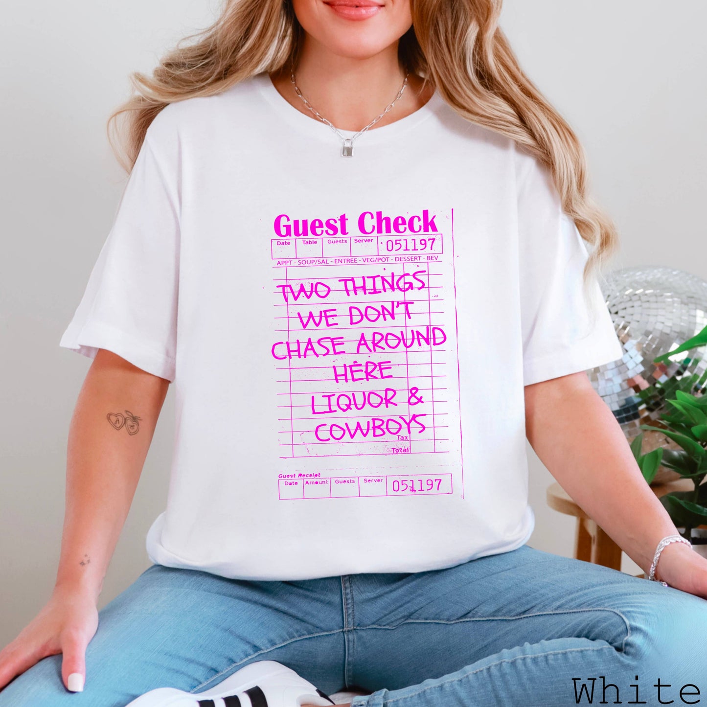 Two Things We Don’T Chase Graphic Tee  | Bella Canvas