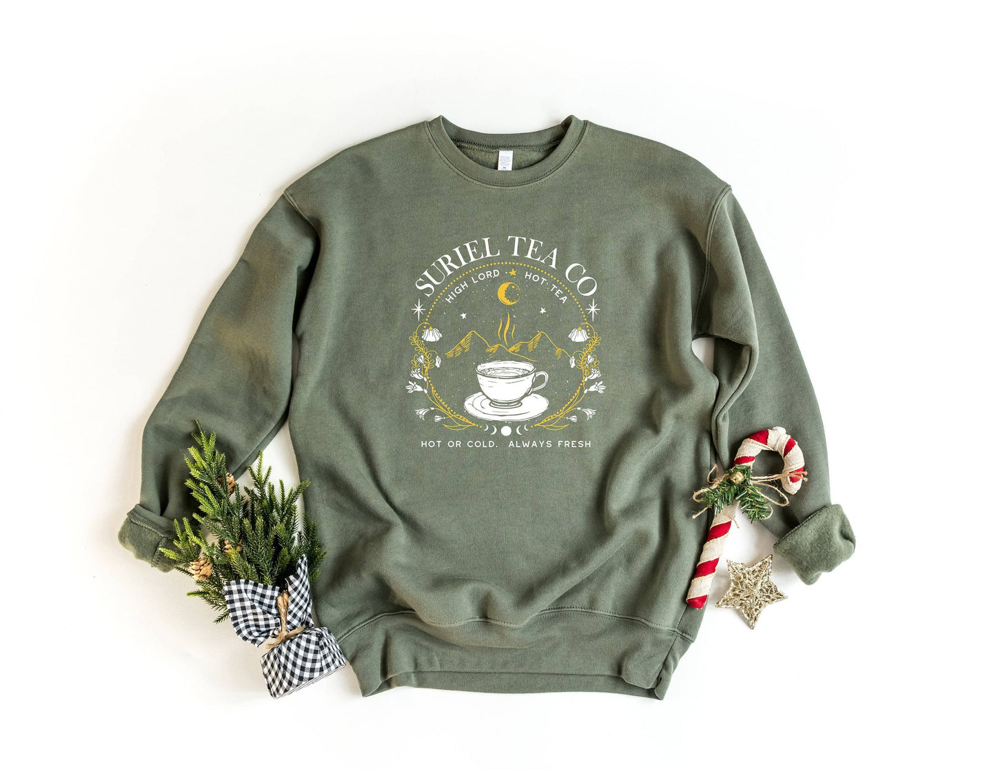 Suriel Tea Co Shirt - A Court of Thorns and Roses Sweater