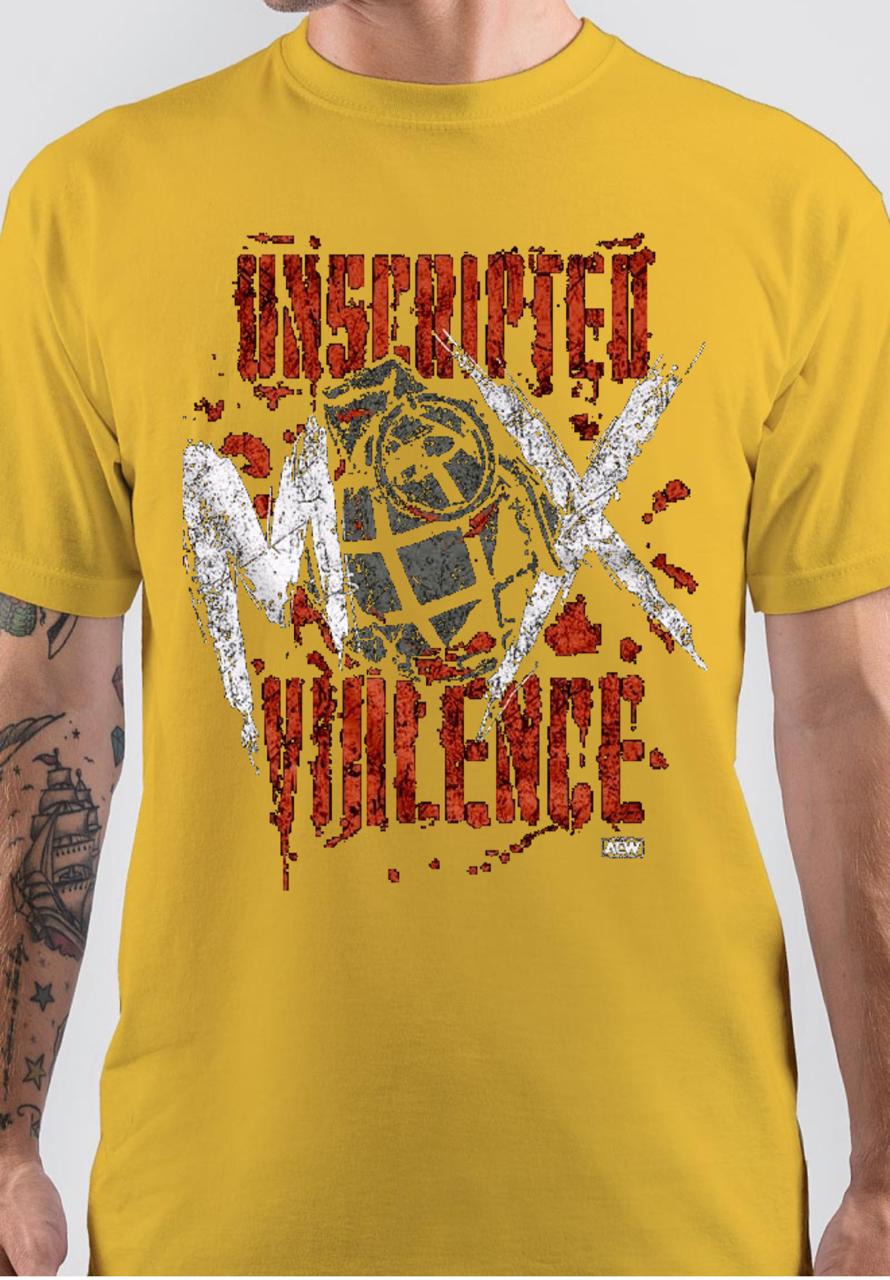AEW Unscripted Max Violence T-Shirt