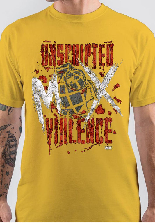 AEW Unscripted Max Violence T-Shirt