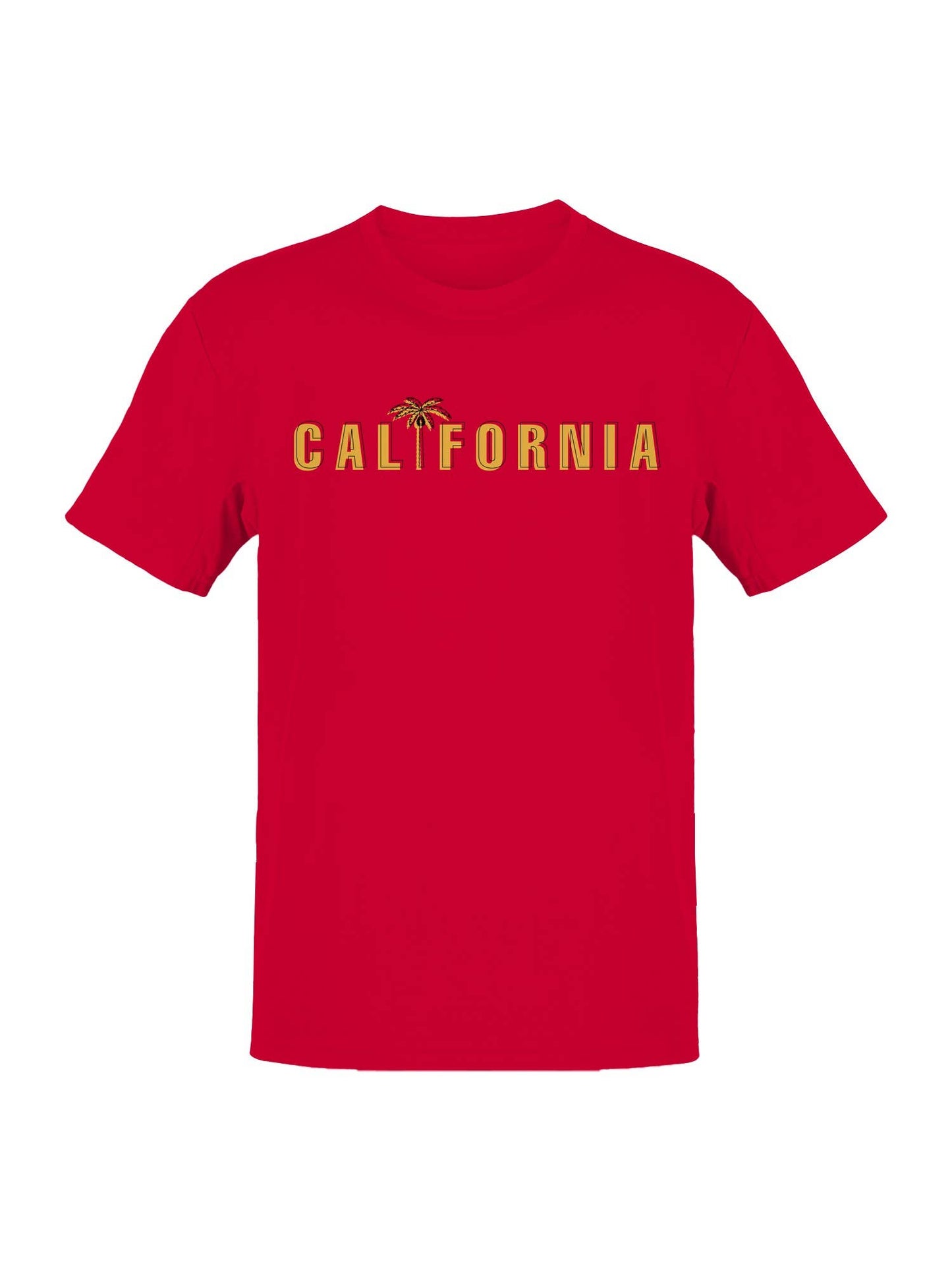 California Palm Print Men's T-Shirt